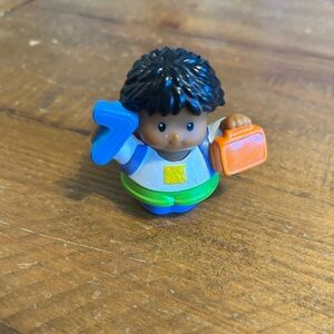 Fisher Price Little People #7 schoolboy as is
